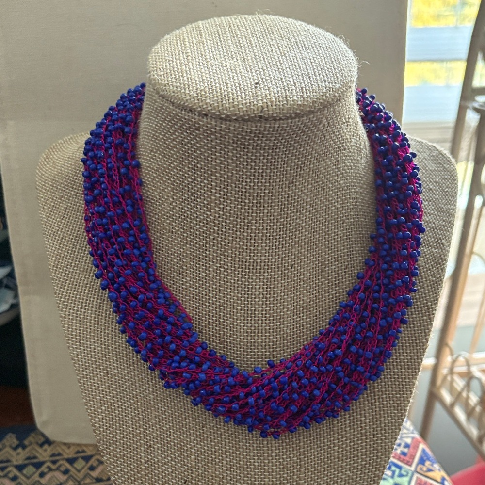 Vibrant Multicolor Beaded Necklace